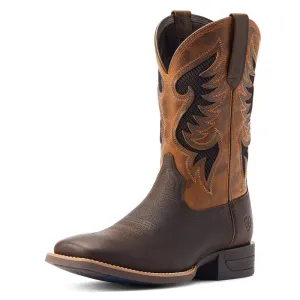 Ariat Men's Boot Cowpuncher VentTEK Western in Dark Brown