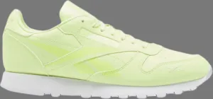 Classic leather 'electric flash' Reebok sneakers, green