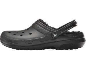 Classic Lined Clog Crocs, black