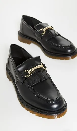 DR. MARTENS ADRIAN SNAFFLE BLACK SMOOTH