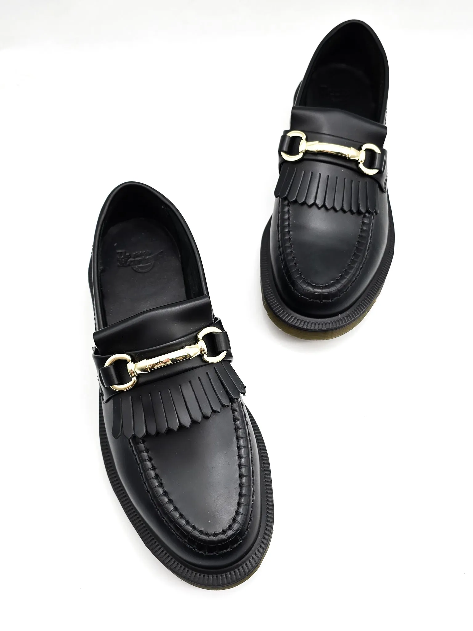 DR. MARTENS ADRIAN SNAFFLE BLACK SMOOTH