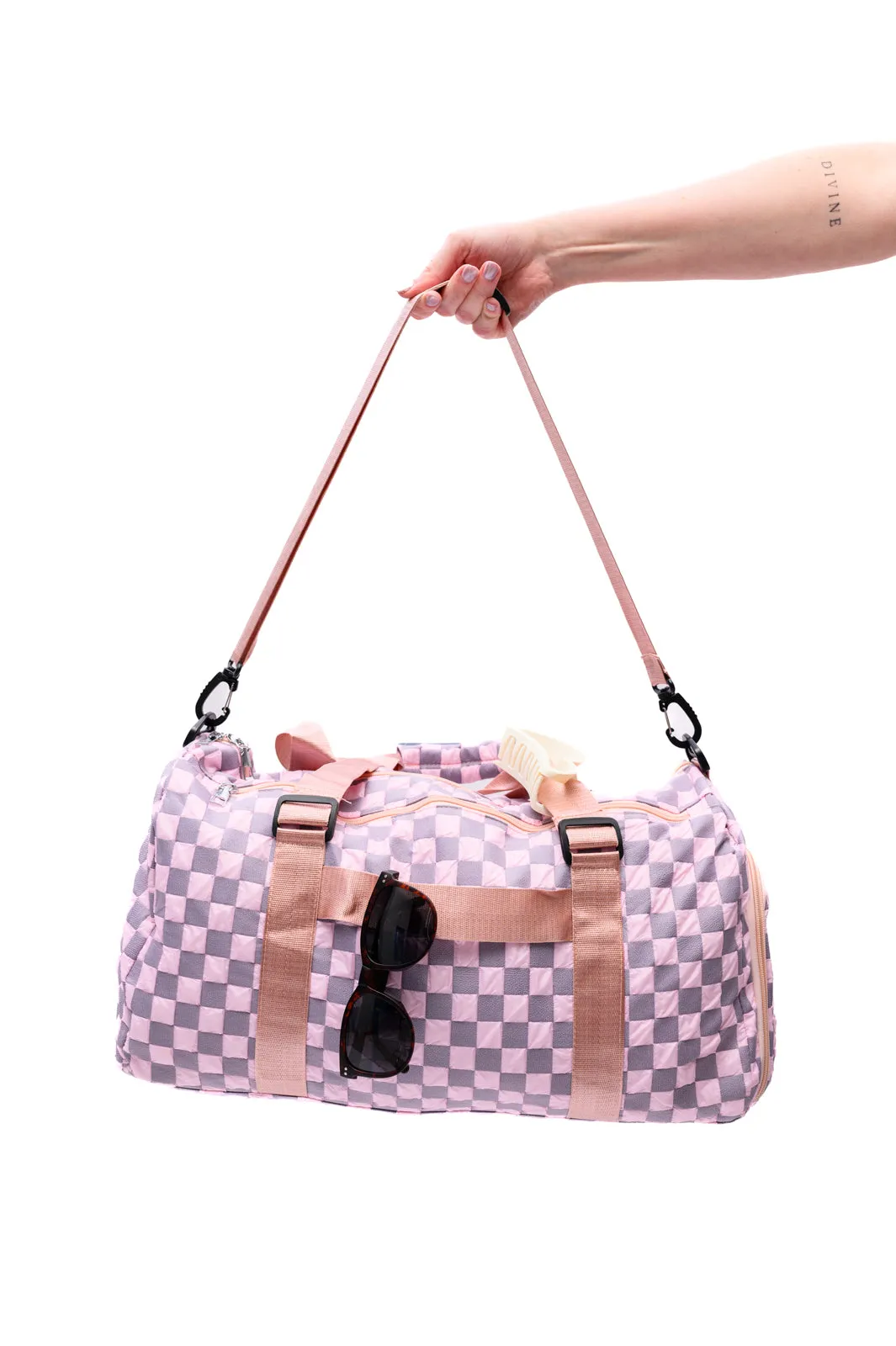 Elevate Travel Duffel in Pink