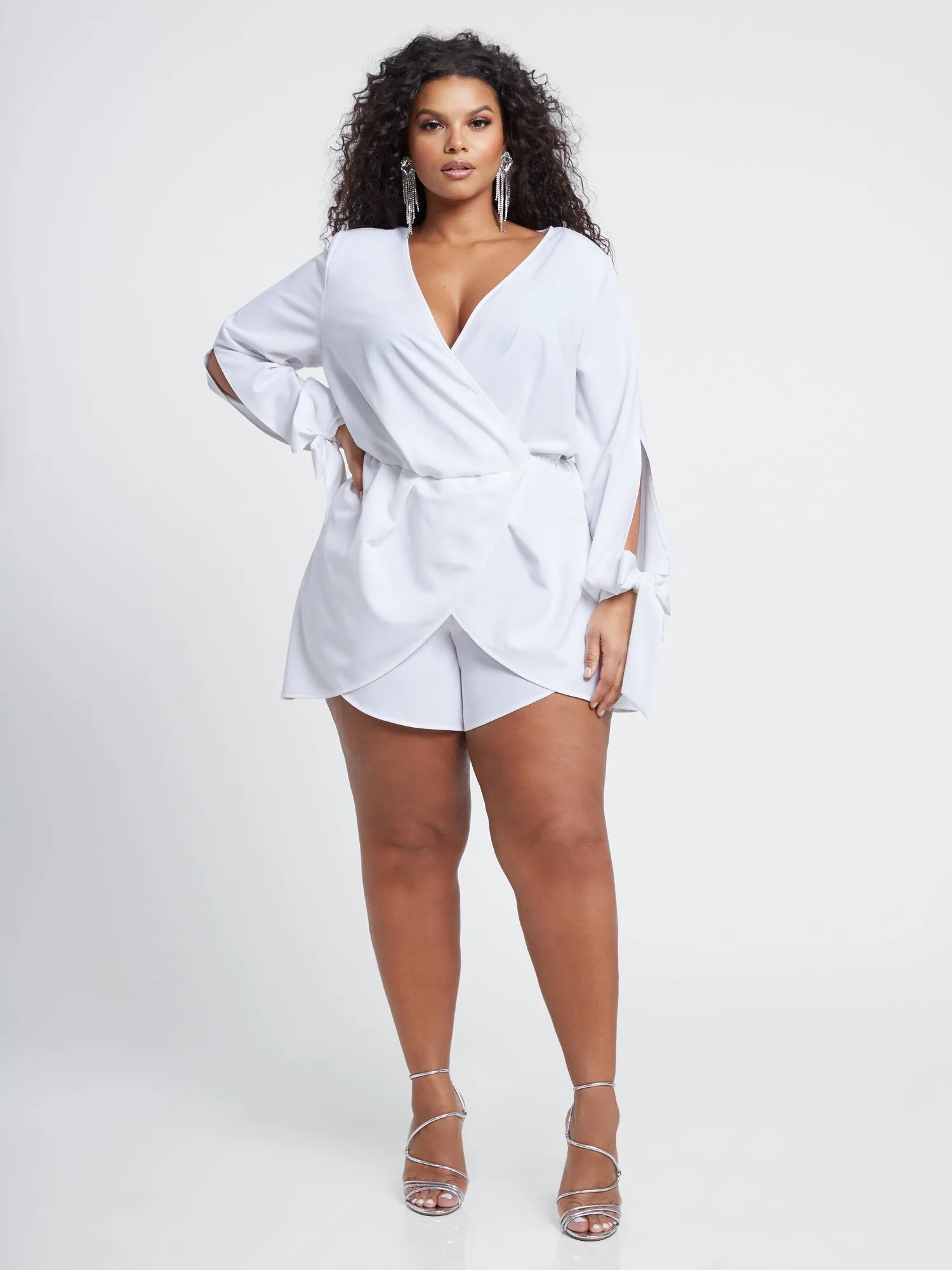 Giana Split Sleeve Romper