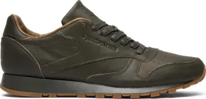 Kendrick lamar x classic leather lux 'olive' Reebok sneakers, green