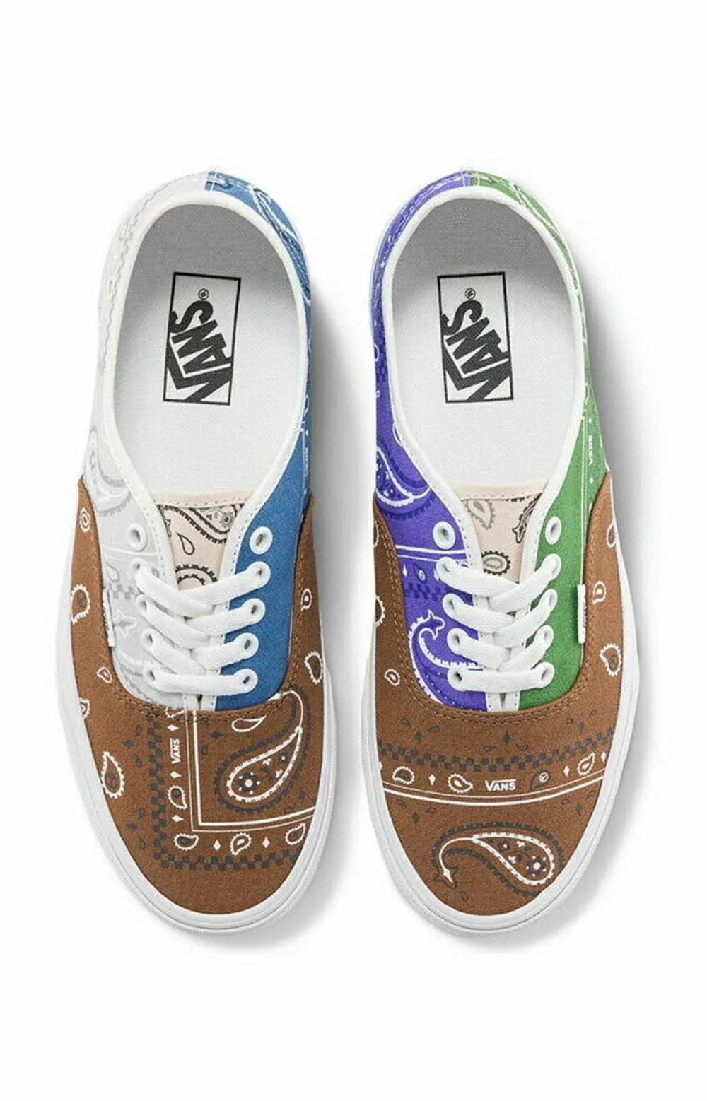 (KRDAV0) Peace Paisley Authentic Shoes - Unity