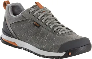 Leather sneakers Bozeman - men's Oboz, gray