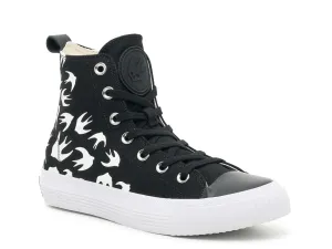 MCQ by Alexander McQueen Swallow high-top sneakers, black