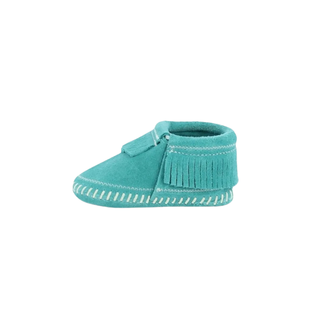 Minnetonka Kid's Riley Bootie Turquoise Bootie