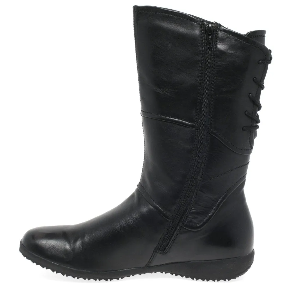 Naly 07 Black Long Boots