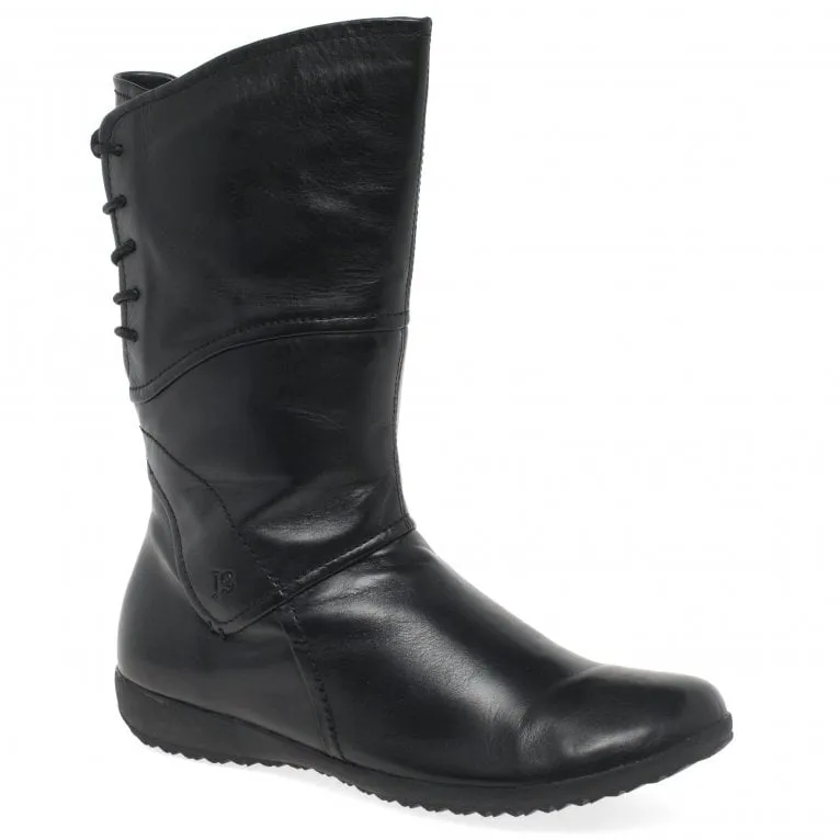 Naly 07 Black Long Boots