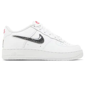 Nike Air Force 1 LV8 GS 'White Black', white