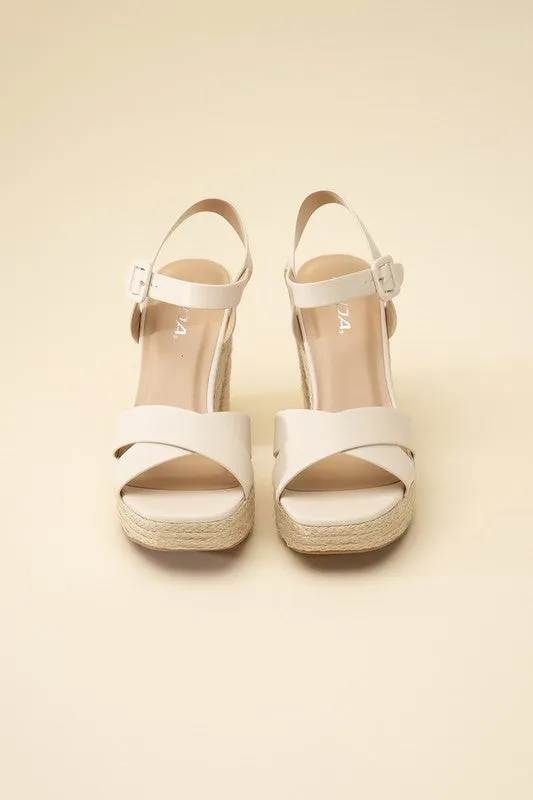 NOBLE Espadrille Sandal Heel