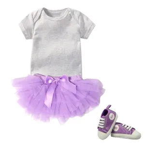 Purple Bloomers Outfit