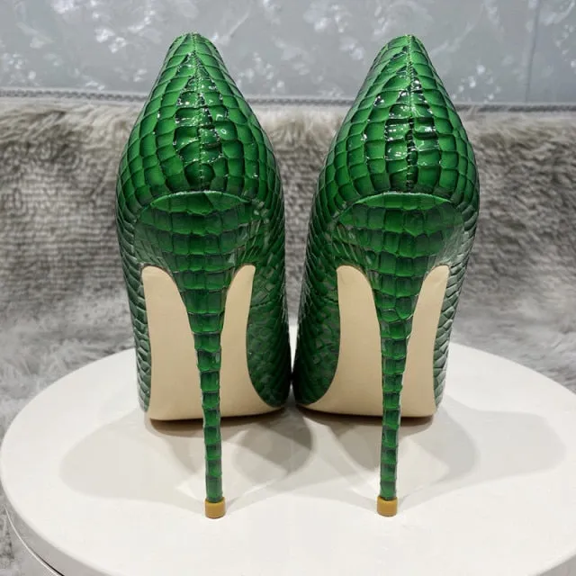 SerpentLux Chic Stiletto Pumps