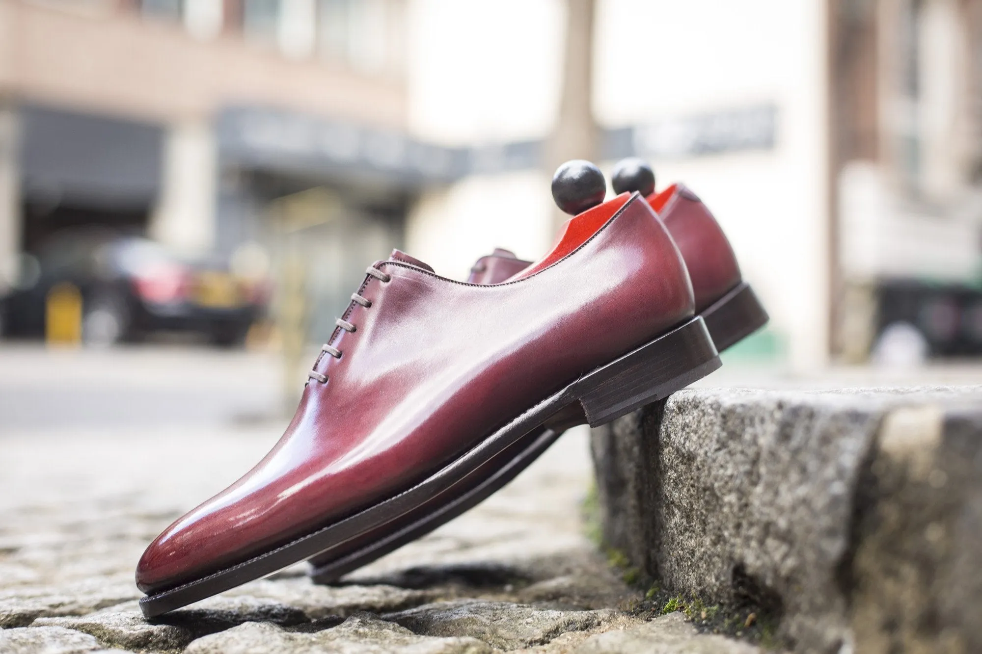 Skyway - MTO - Burgundy Calf - TMG Last - Single Leather Sole