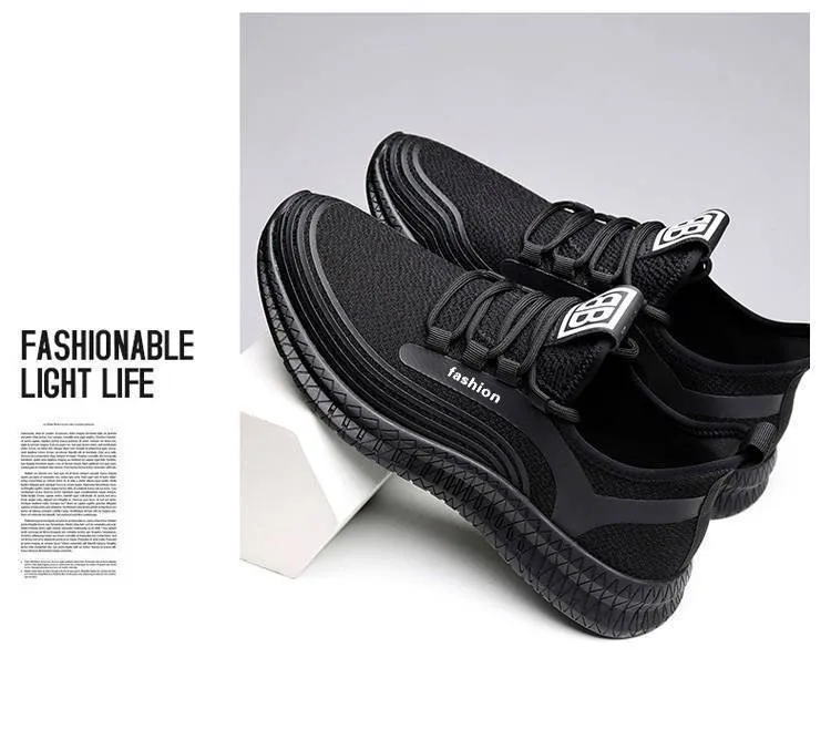 Sneakers fashion travel breathable casual shoes men's Work shoes