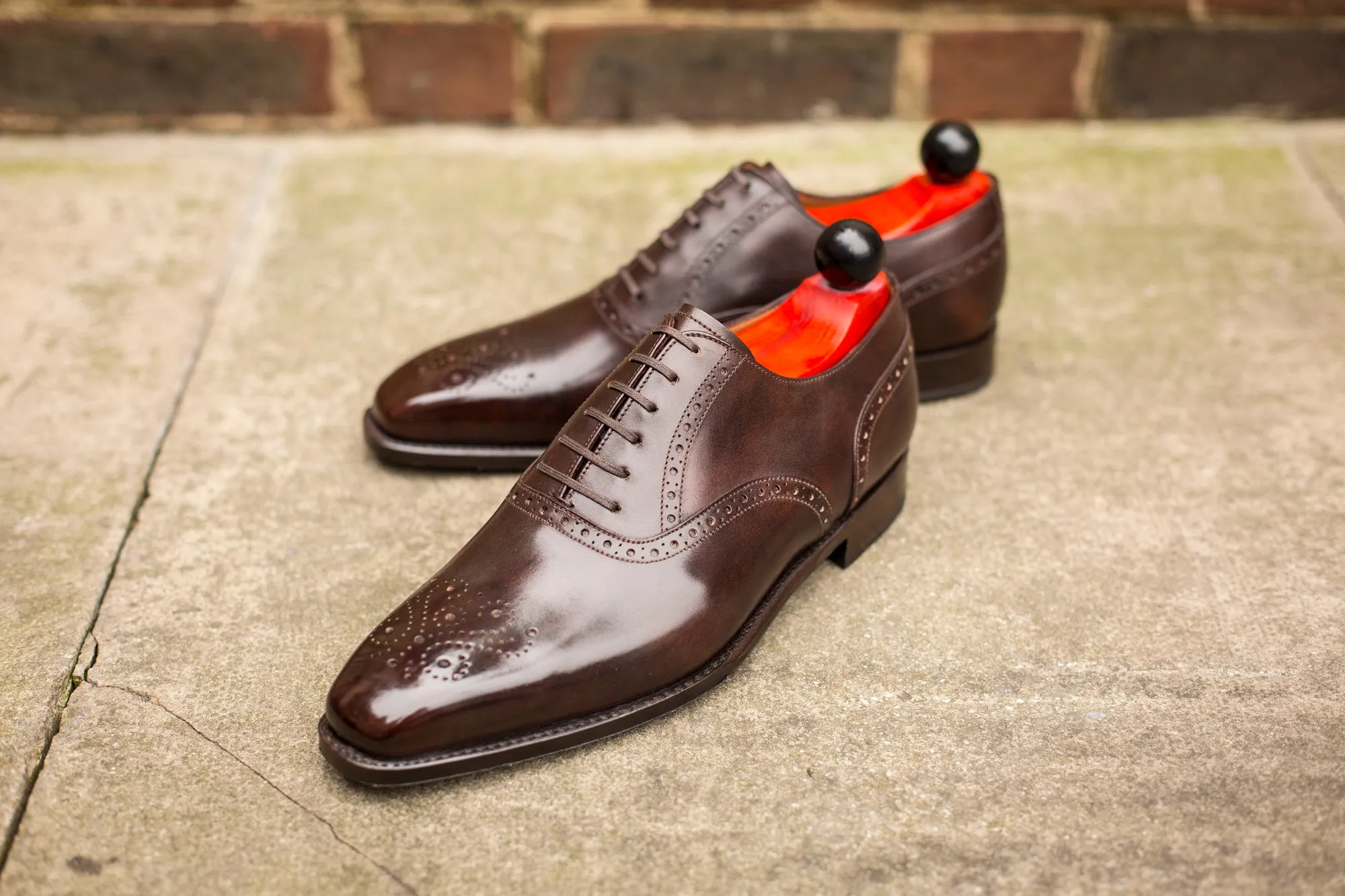 Wallingford - MTO - Dark Brown Museum Calf - MGF Last - Single Leather Sole